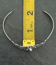 Vintage FRED HARVEY ERA Navajo CONCHO DOME CROSSED ARROW Sterling Bracelet 7 in - Additional view 10