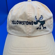 Yellowstone Hat Cap Strap Back Embroidered National Park USA Outdoors Mens - Additional view 2