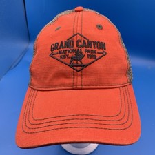 Grand Canyon Hat Cap Strap Back Embroidered National Park USA Outdoors Mens