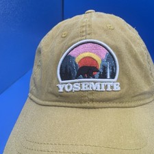 Yosemite Hat Cap Strap Back Embroidered National Park USA Outdoors Mens - Additional view 3