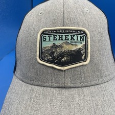 North Cascades Hat Cap Strap Back Embroidered National Park USA Outdoors Mens - Additional view 4