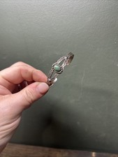 VTG Sterling 925 Bell Trading Post Fred Harvey Era Turquoise Cuff Bracelet