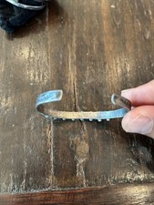 Curated Stack  Sterling Turquoise Cuff Stack Navajo Fred Harvey And Zuni - Additional view 5