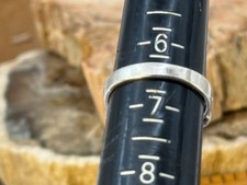 Fred Harvey Era Navajo Sterling Turquosie SnakeEye Beaded Ring sz 6.5--2351.25 - Additional view 5