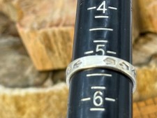 Fred Harvey Era Navajo Sterling Turquoise Beaded Ring sz 5.25--2354.25 - Additional view 6