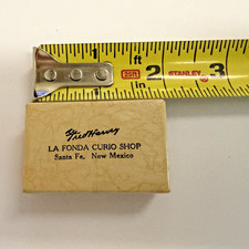 Vintage Fred Harvey La Fonda Curio Shop Box Santa Fe NM Southwest Ephemera - Additional view 1