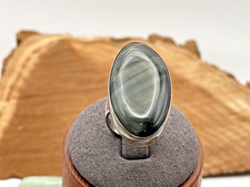 Vintage Fred Harvey Era Native American Labradorite Sterling Ring sz 5.5--327.25 - Additional view 1