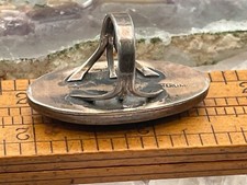 Vintage Fred Harvey Era Native American Labradorite Sterling Ring sz 5.5--327.25 - Additional view 4