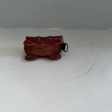 Vintage Celluloid Covered Wagon Figural Tape Measure Orig Fred Harvey  - Additional view 4