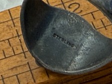 Fred Harvey Era Copper Face Chief Thunderbird & Arrows Cigar Band 9.5--KBB104.25 - Additional view 4