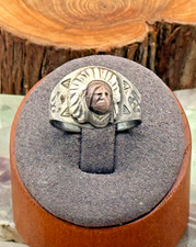 Fred Harvey Era Copper Face Chief Thunderbird & Arrows Cigar Band 9.5--KBB104.25