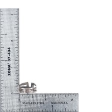 sz6 c1930 Vintage Navajo sterling silver Fred Harvey whirling logs/arrows ring - Additional view 4