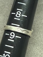 1930's Navajo Fred Harvey Coin Sterling Silver Turquoise Thunderbird Ring Sz8.75 - Additional view 4