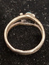 Vintage Navajo Sterling Silver Fred Harvey Era Whirling Logs Snakes Ring sz 2.5 - Additional view 2