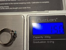 Vintage Navajo Sterling Silver Fred Harvey Era Whirling Logs Snakes Ring sz 2.5 - Additional view 8