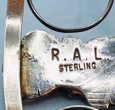 5 Vtg Fred Harvey Era Native American Cuff Bracelets w.MOP ,Turquoise, Coral 68G - Additional view 11