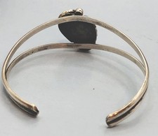 5 Vtg Fred Harvey Era Native American Cuff Bracelets w.MOP ,Turquoise, Coral 68G - Additional view 6