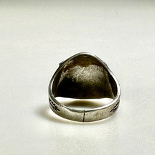 FRED HARVEY ERA TWO ARROWS THUNDERBIRD RING SIZE 10 - Additional view 3