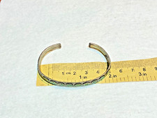 🔥Native American 1950’s Fred Harvey 925 Sterling Turquoise Sunrise bracelet - Additional view 6