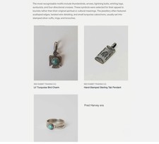 🔥Old Pawn 1890s-1930s Fred Harvey Era Native American Kingman Turquoise Buttons - Additional view 3