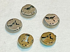 🔥Old Pawn 1890s-1930s Fred Harvey Era Native American Kingman Turquoise Buttons - Additional view 5