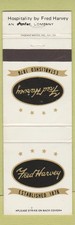 Matchbook Cover - Fred Harvey Locations