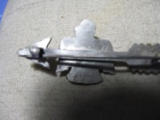 Fred Harvey era silver arrow with thunderbird and whirling logs - Additional view 4