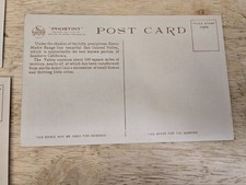 VTG 10 PACK CALIFORNIA POSTCARDS FRED HARVEY OVERLAND SET NO 5 TRAINS DESERT ETC - Additional view 23