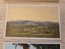 VTG 10 PACK CALIFORNIA POSTCARDS FRED HARVEY OVERLAND SET NO 5 TRAINS DESERT ETC - Additional view 2