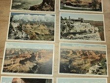 VTG 18 FRED HARVEY GRAND CANYON NATIONAL PARK POSTCARDS FROM SET NO 3 AND NO 1 - Additional view 2