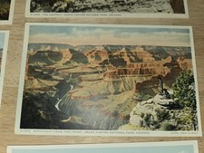 VTG 18 FRED HARVEY GRAND CANYON NATIONAL PARK POSTCARDS FROM SET NO 3 AND NO 1 - Additional view 7