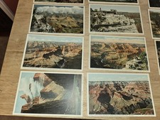 VTG 18 FRED HARVEY GRAND CANYON NATIONAL PARK POSTCARDS FROM SET NO 3 AND NO 1 - Additional view 3