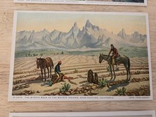 VTG 10 PACK CALIFORNIA POSTCARDS FRED HARVEY OVERLAND SET NO 5 TRAINS DESERT ETC - Additional view 7