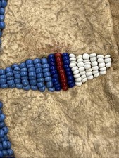 Antique Native American Sioux Beaded Tobacco Bag w/Original Fred Harvey Tag - Additional view 18