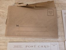 VTG 10 PACK CALIFORNIA POSTCARDS FRED HARVEY OVERLAND SET NO 5 TRAINS DESERT ETC - Additional view 13