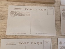 VTG 10 PACK CALIFORNIA POSTCARDS FRED HARVEY OVERLAND SET NO 5 TRAINS DESERT ETC - Additional view 14