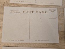 VTG 10 PACK CALIFORNIA POSTCARDS FRED HARVEY OVERLAND SET NO 5 TRAINS DESERT ETC - Additional view 15