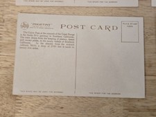 VTG 10 PACK CALIFORNIA POSTCARDS FRED HARVEY OVERLAND SET NO 5 TRAINS DESERT ETC - Additional view 16