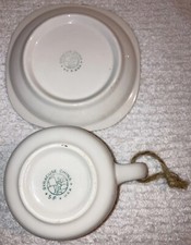 1965 SYRACUSE BERKELEY FRED HARVEY SANTA FE RAILROAD RESTAURANT WARE MUG SAUCER - Additional view 4