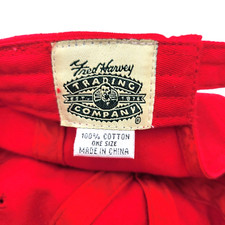 Fred Harvey Trading Grand Canyon 1919 Hat Red Strapback 100% Cotton Embroidered - Additional view 6