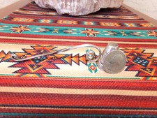 Fred Harvey Era Sterling / Coin Sliver Candle Snuffer - 4 1/2 In Long - 14 Grams - Additional view 2