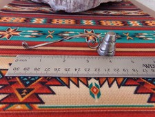 Fred Harvey Era Sterling / Coin Sliver Candle Snuffer - 4 1/2 In Long - 14 Grams - Additional view 5