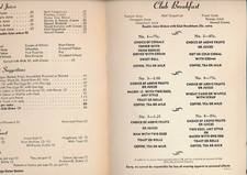 Fred Harvey Restaurant Menu Chicago Union 75TH AnniversaryStation. 8-21-1 - Additional view 1
