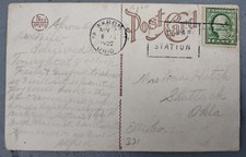 Fred Harvey White Border Postcard Gage Park Topeka Kansas  - Additional view 1