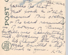 Cattle Pens La Junta Colorado CO Fred Harvey Postcard H-3563 - Additional view 2