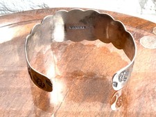 Vintage Fred Harvey Era Navajo Sterling Cerrillos Green Turquoise Cuff Bracelet - Additional view 10