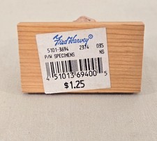 Vintage Arizona Petrified Wood Specimen Souvenir Purchased at Fred Harvey - Additional view 2