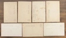 7 RPPCs A. F. & Santa Fe Railroad - Trains, Engineer ?, Fred Harvey's Lunch Room - Additional view 8