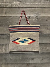 Vintage 1940s El Grandee Fred Harvey Chimayo tote bag