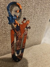 Vintage Fred Harvey Trading Co. Metal Gecko Bookmark - Additional view 1